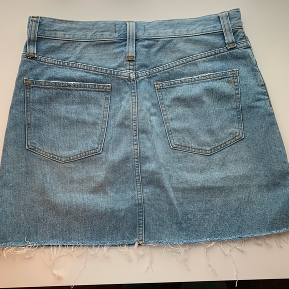 MADEWELL A-LINE DENIM SKIRT - Picture 8 of 10